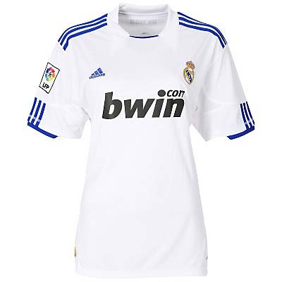 2010-11 Real Madrid Adidas Womens Home Shirt