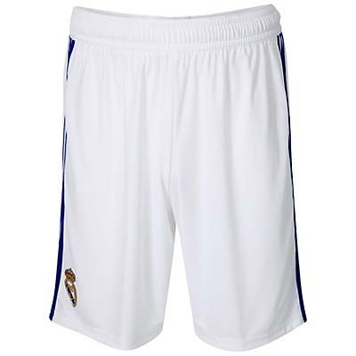 2010-11 Real Madrid Adidas Home Shorts (Kids)