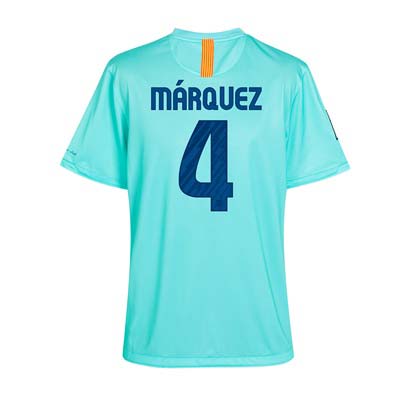 2010-11 Barcelona Nike Away Shirt (Marquez 4)