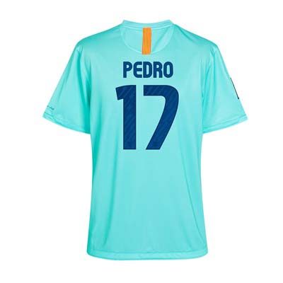 2010-11 Barcelona Nike Away Shirt (Pedro 17)