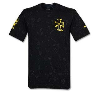 2010-11 Brazil Nike Short Sleeve Icon Tee (Black)