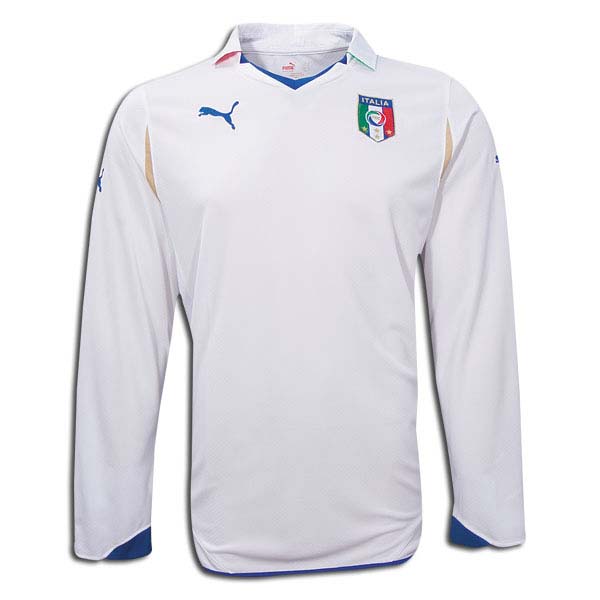 2010-11 Italy Long Sleeve World Cup Away Shirt