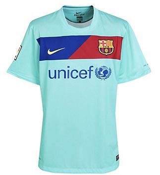 2010-11 Barcelona Away Nike Football Shirt