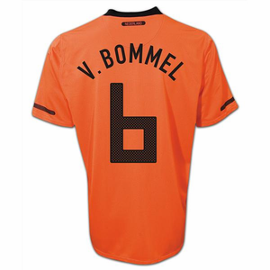 Nike 2010-11 Holland World Cup Home (V.Bommel 6)