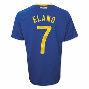 Nike 2010-11 Brazil World Cup Away (Elano 7)