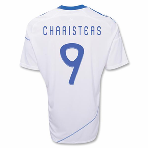 Adidas 2010-11 Greece World Cup Home (Charisteas 9)