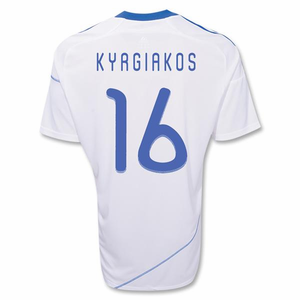 Adidas 2010-11 Greece World Cup Home (Kygiakos 16)