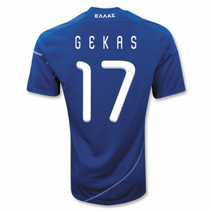 Adidas 2010-11 Greece World Cup Away (Gekas 17)