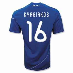 Adidas 2010-11 Greece World Cup Away (Kyrgiakos 16)