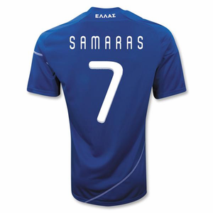 Adidas 2010-11 Greece World Cup Away (Samaras 7)