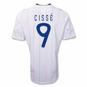 Adidas 2010-11 France World Cup Away (Cisse 9)