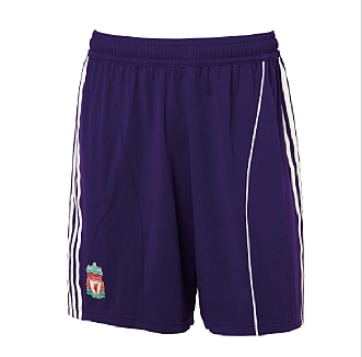 Adidas 2010-11 Liverpool Goalkeeper Away Shorts (Kids)