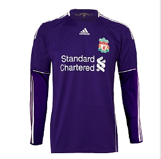 Adidas 2010-11 Liverpool Goalkeeper Away Shirt