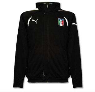 2010-11 Italy Full Zip Hooded Sweat Top