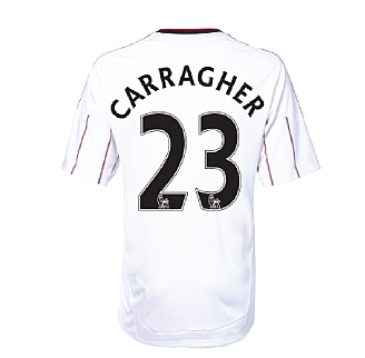 Adidas 2010-11 Liverpool Away Shirt (Carragher 23)