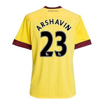 2010-11 Arsenal Nike Away Shirt (Arshavin 23)