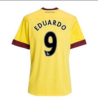 2010-11 Arsenal Nike Away Shirt (Eduardo 9)