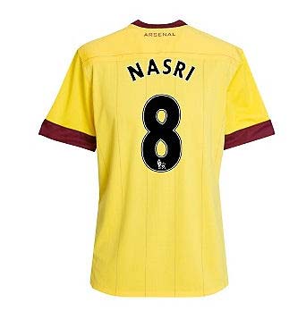 2010-11 Arsenal Nike Away Shirt (Nasri 8)