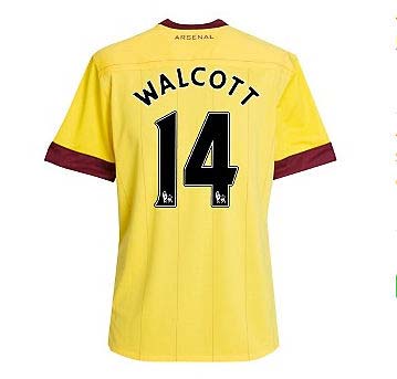 2010-11 Arsenal Nike Away Shirt (Walcott 14)