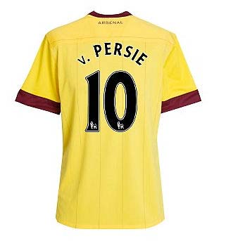 2010-11 Arsenal Nike Away Shirt (V.Persie 10)