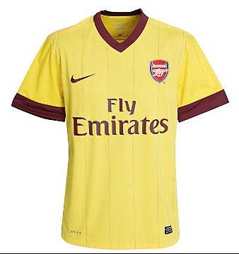 2010-11 Arsenal Away Nike Football Shirt (Kids)