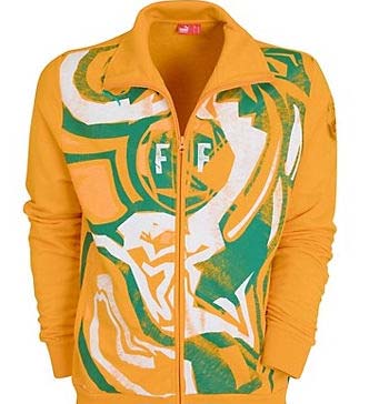 10-11 Ivory Coast Puma Track Jacket (Orange)