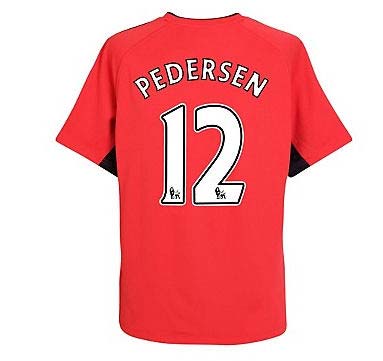 2010-11 Blackburn Rovers Away Shirt (Pedersen 12)