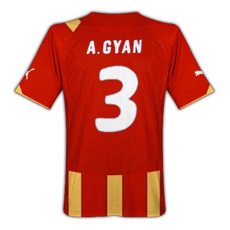 2010-11 Ghana World Cup away (A.Gyan 3)