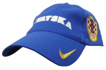 2010-11 Croatia Nike Core Federation Cap (Blue)