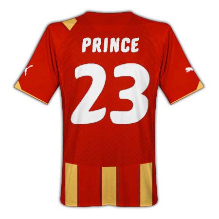 2010-11 Ghana World Cup away (Prince 23)