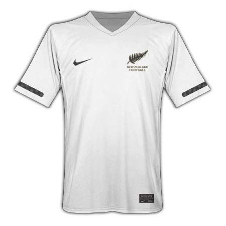 Nike New Zealand World Cup 2010 Home Football Shirt