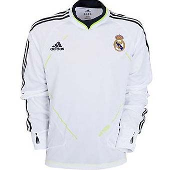 2010-11 Real Madrid Adidas Sweat Top (white) - Kids
