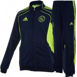 2010-11 Ajax Adidas Presentation Tracksuit (Navy) - Kids