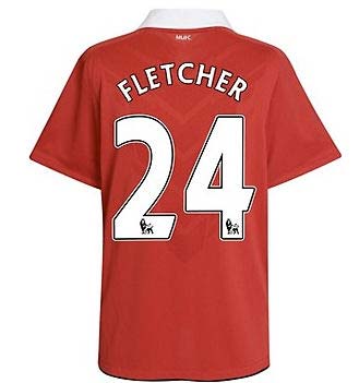 2010-11 Man Utd Nike Home Shirt (Fletcher 24)