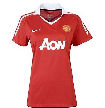 2010-11 Man Utd Home Nike Womens Shirt