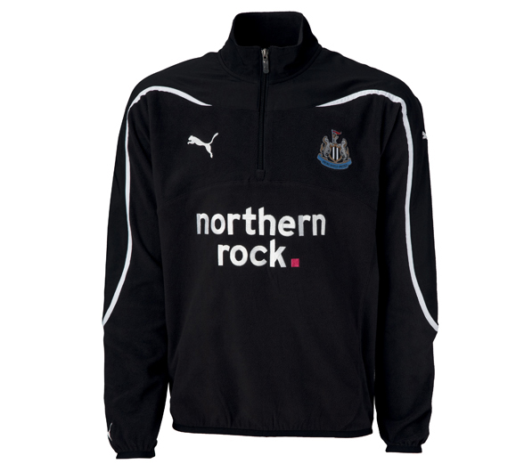 2010-11 Newcastle Puma Fleece Top (Black)