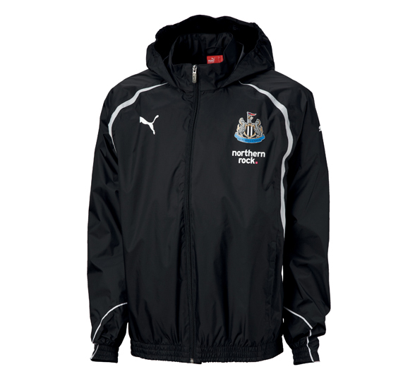 2010-11 Newcastle Puma Rainjacket (Black)