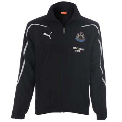 2010-11 Newcastle Puma Woven Jacket (Black)