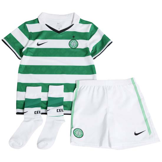 2010-11 Celtic Home Nike Little Boys Mini Kit