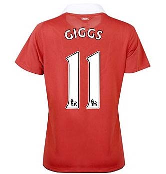 2010-11 Man Utd Nike Womens Home Shirt (Giggs 11)