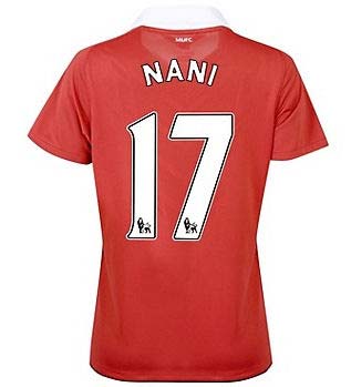 2010-11 Man Utd Nike Womens Home Shirt (Nani 17)