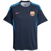 2010-11 Barcelona Nike Training Shirt (Navy)