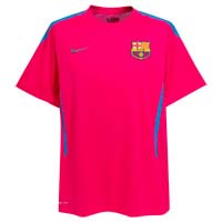 2010-11 Barcelona Nike Training Shirt (Pink)