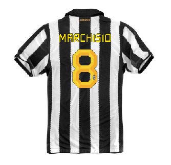 2010-11 Juventus Nike Home (Marchisio 8)
