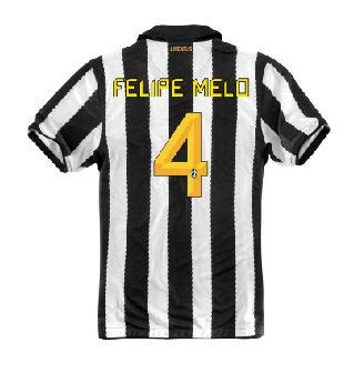 2010-11 Juventus Nike Home (Felipe Melo 4)