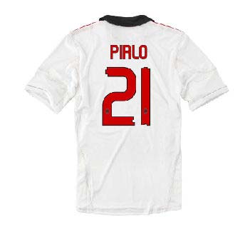 2010-11 AC Milan Away Shirt (Pirlo 21)