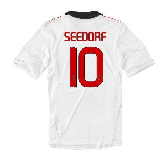 2010-11 AC Milan Away Shirt (Seedorf 10)