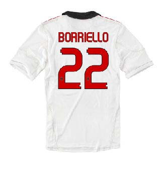 2010-11 AC Milan Away Shirt (Borriello 22)