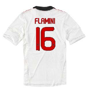 2010-11 AC Milan Away Shirt (Flamini 16)