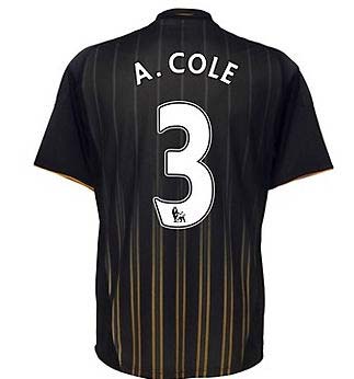 2010-11 Chelsea Away Shirt (a. Cole 3)